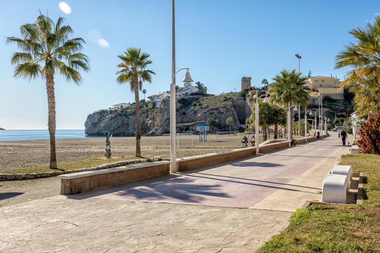 WintowinRentals 1st Linea de playa vista al mar y piscina La Cala Del Moral Esterno foto